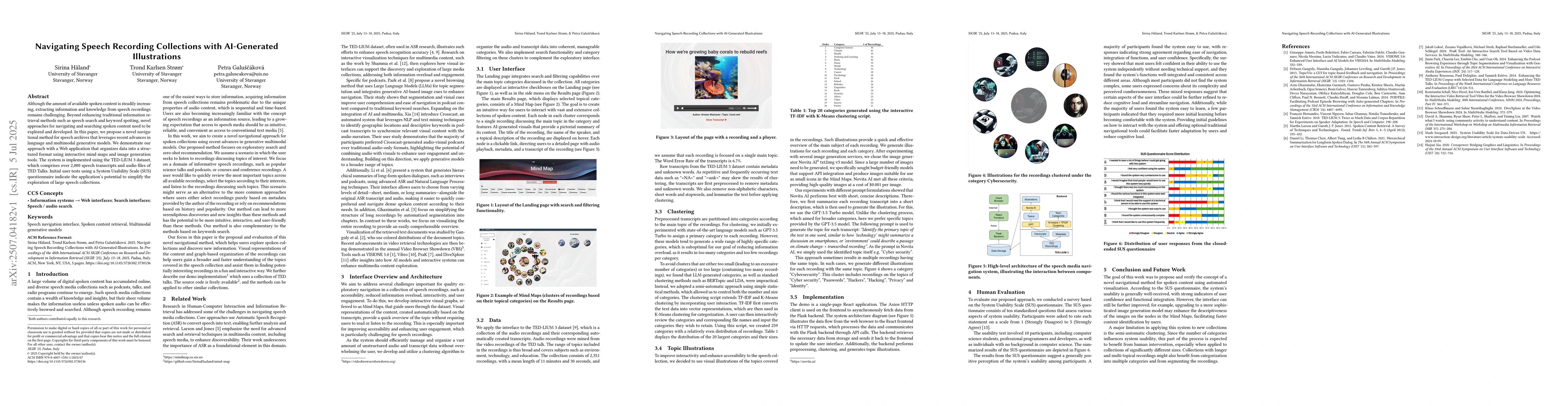 Thumbnail for Navigating Speech Recording Collections with AI-Generated Illustrations