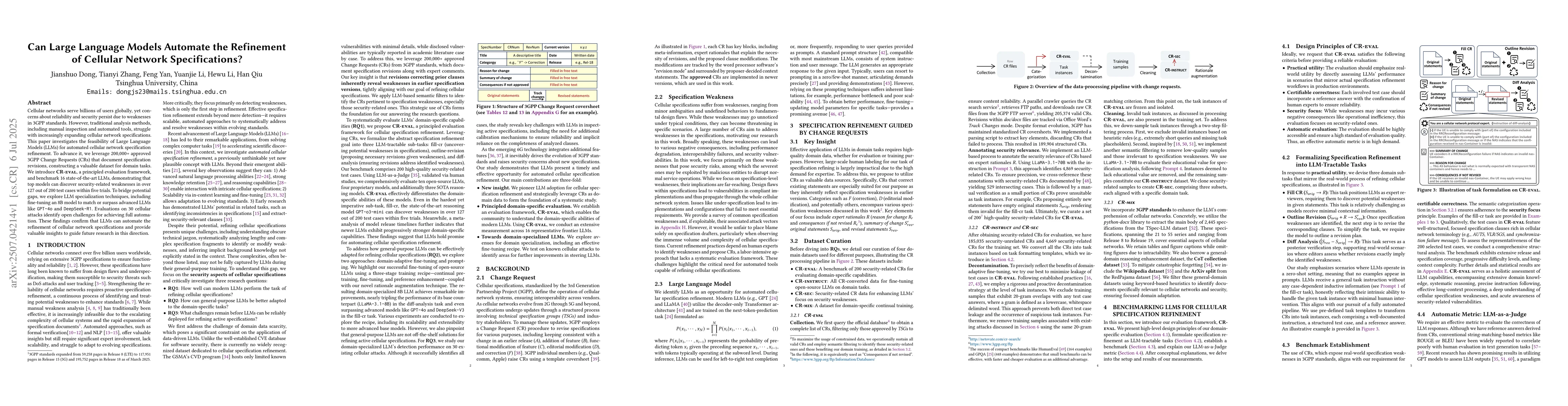 Thumbnail for Can Large Language Models Automate the Refinement of Cellular Network
  Specifications?