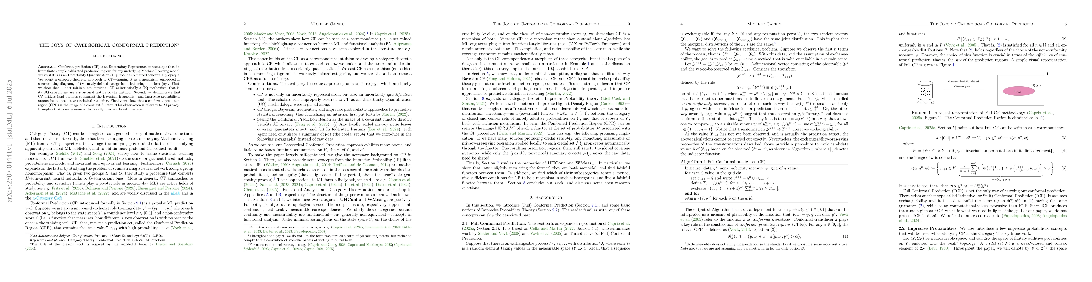 Thumbnail for The Joys of Categorical Conformal Prediction