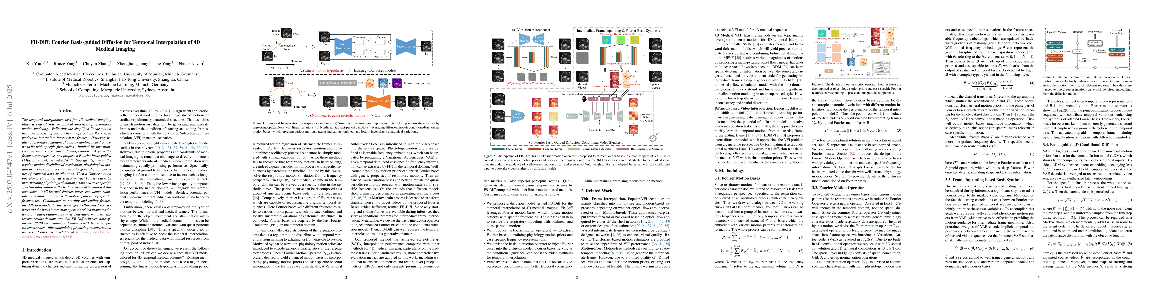 Thumbnail for FB-Diff: Fourier Basis-guided Diffusion for Temporal Interpolation of 4D
  Medical Imaging