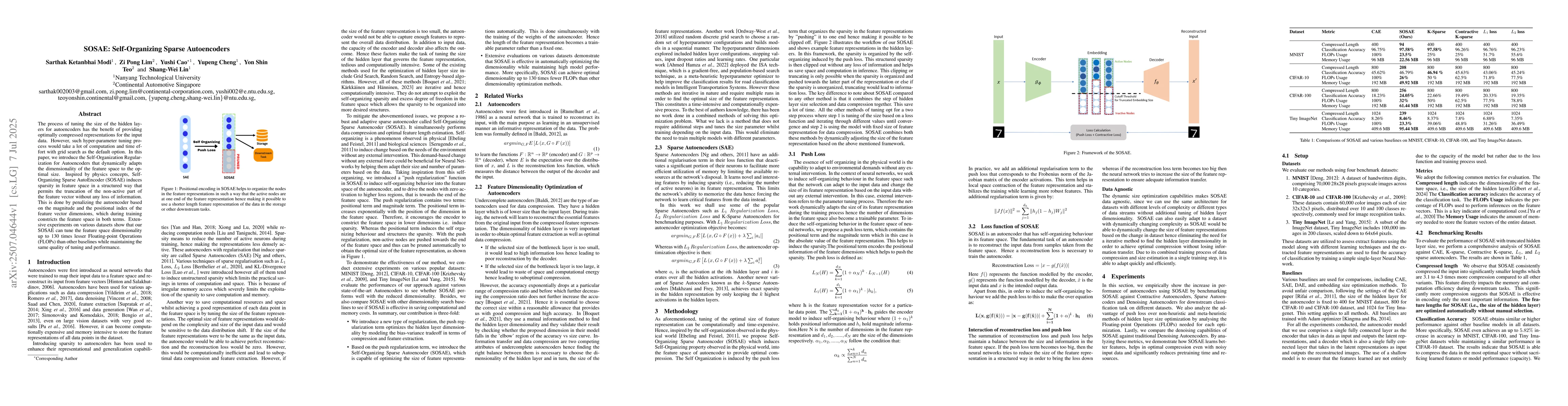 Thumbnail for SOSAE: Self-Organizing Sparse AutoEncoder