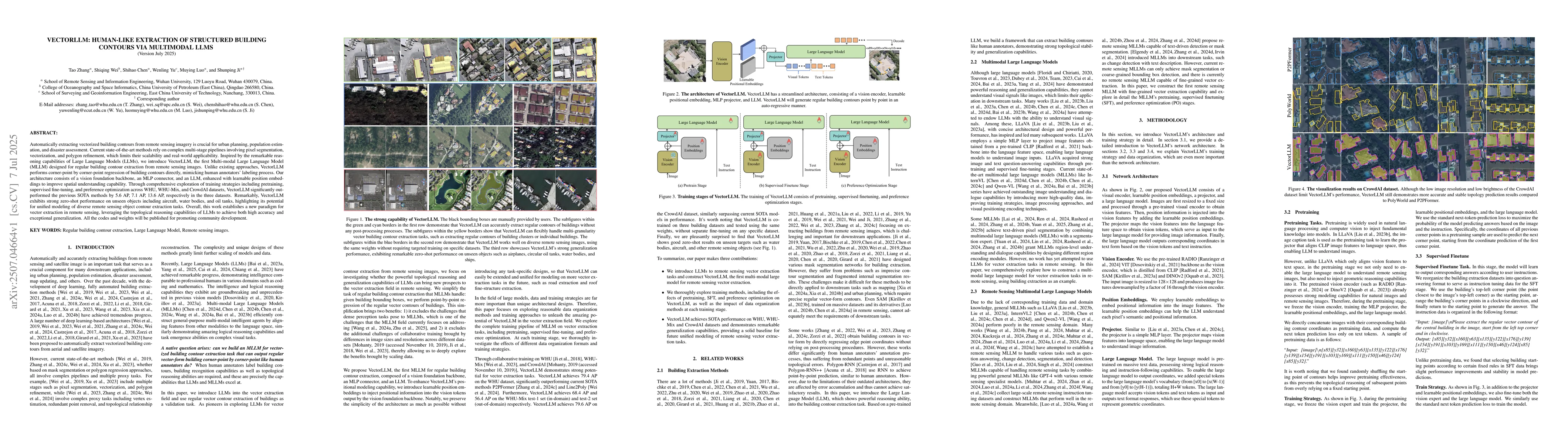 Thumbnail for VectorLLM: Human-like Extraction of Structured Building Contours vis
  Multimodal LLMs