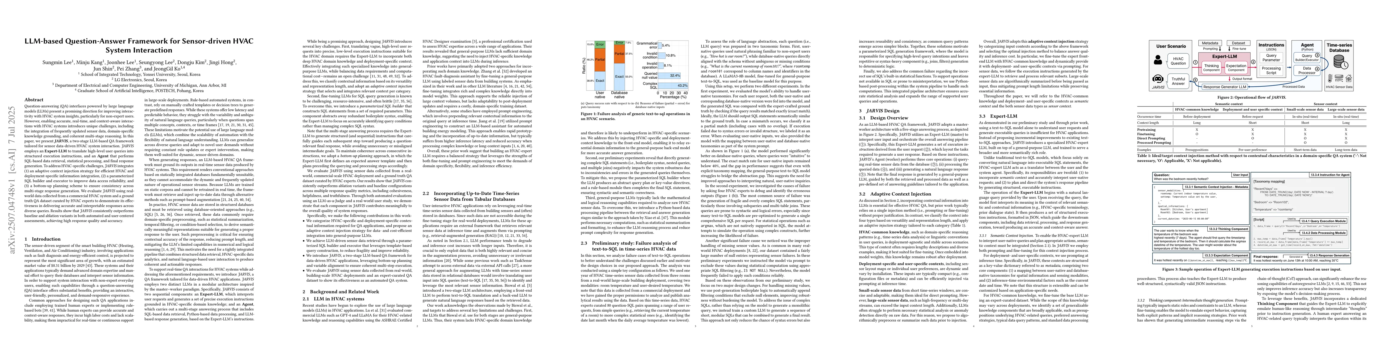 Thumbnail for LLM-based Question-Answer Framework for Sensor-driven HVAC System
  Interaction