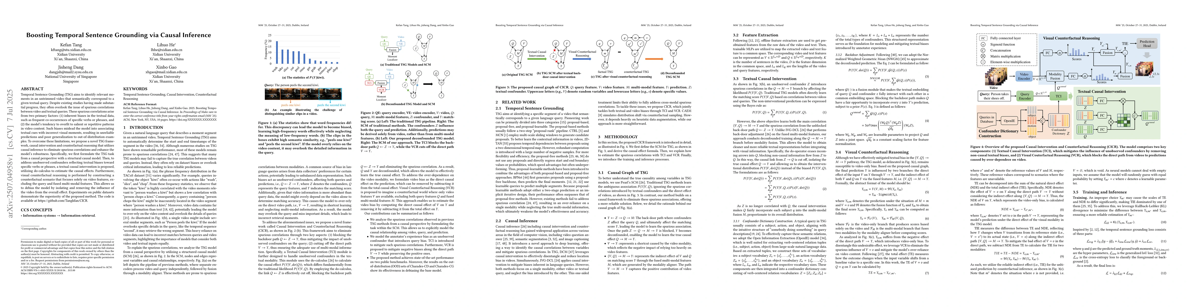 Thumbnail for Boosting Temporal Sentence Grounding via Causal Inference