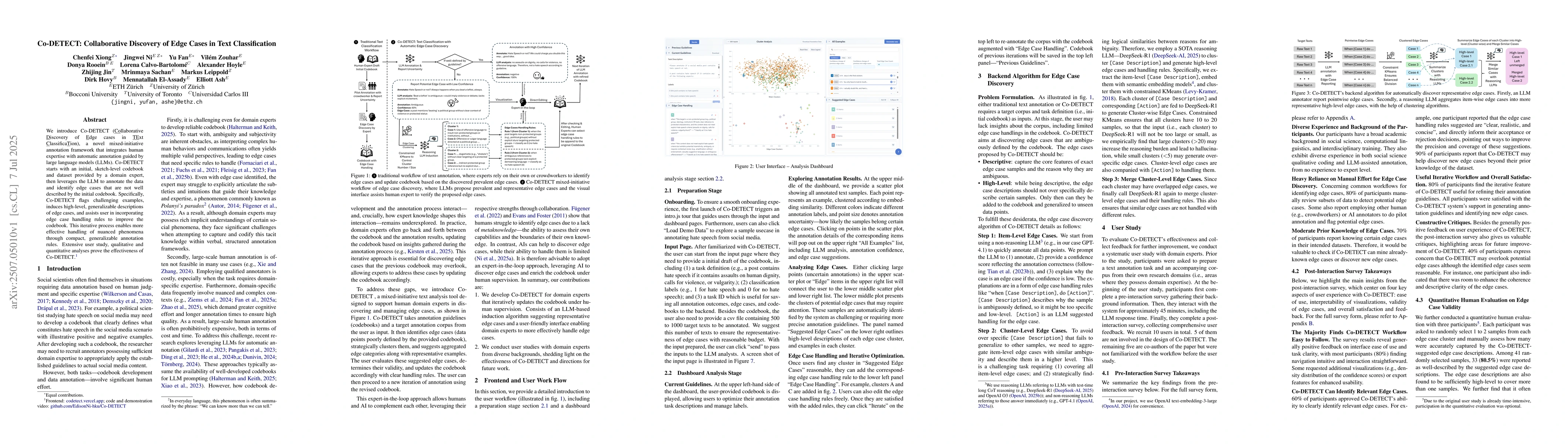 Thumbnail for Co-DETECT: Collaborative Discovery of Edge Cases in Text Classification