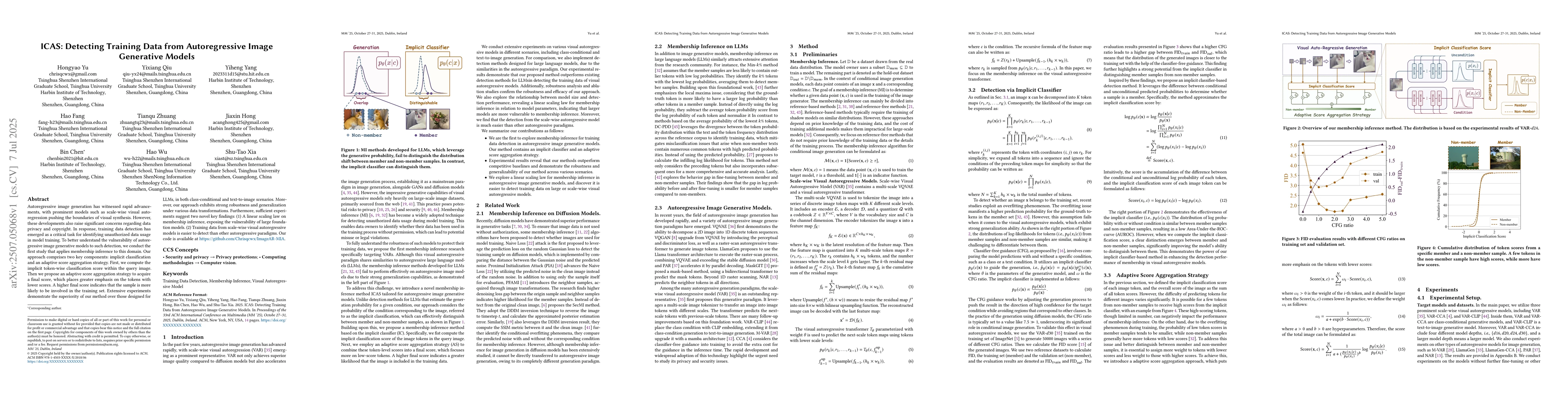 Thumbnail for ICAS: Detecting Training Data from Autoregressive Image Generative
  Models