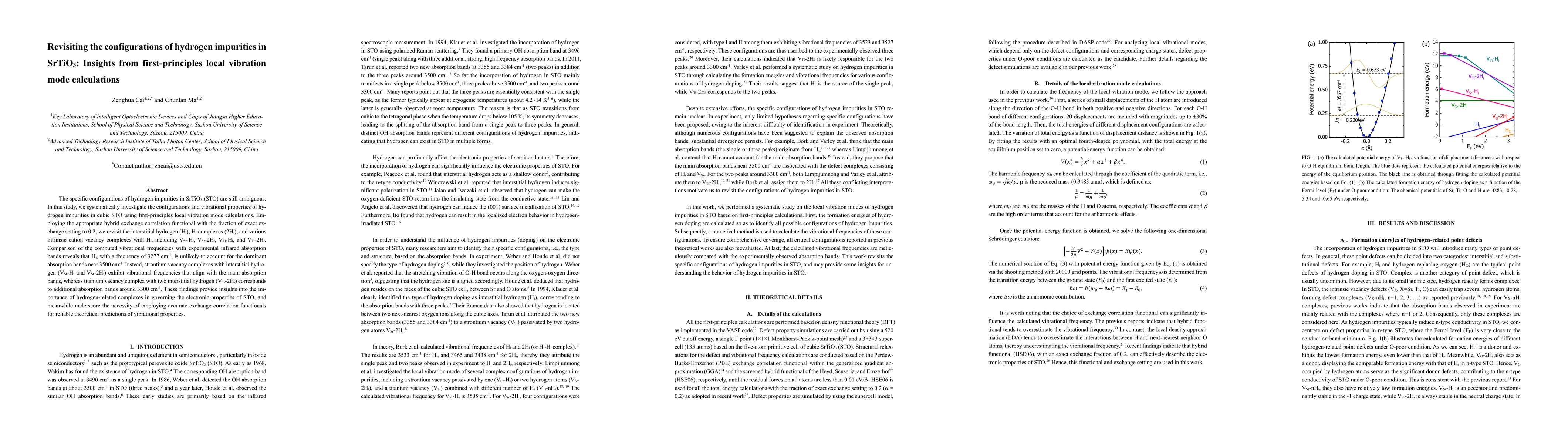 Thumbnail for Revisiting the configurations of hydrogen impurities in SrTiO3: Insights
  from first-principles local vibration mode calculations