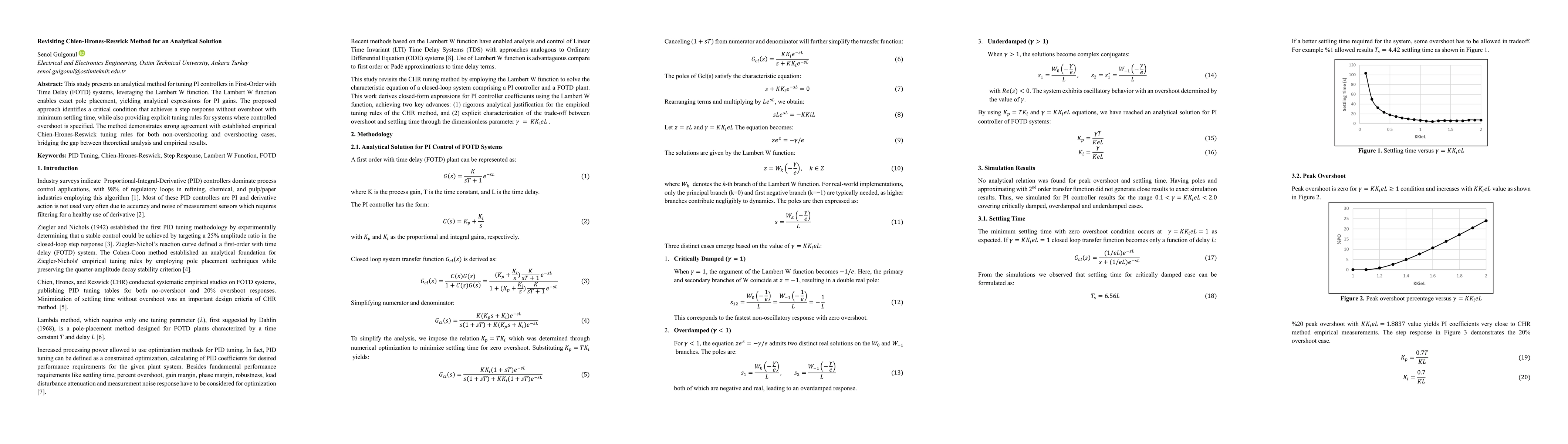 Thumbnail for Revisiting Chien-Hrones-Reswick Method for an Analytical Solution