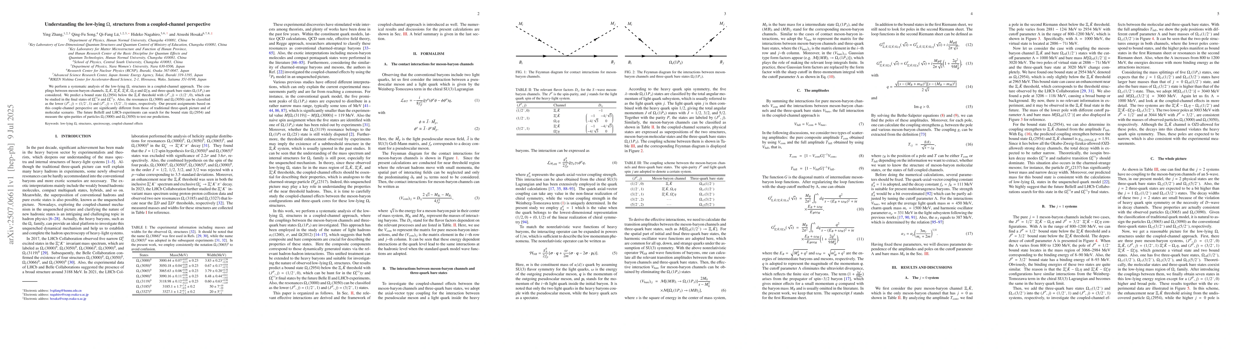 Thumbnail for Understanding the low-lying $Ω_c$ structures from a coupled-channel
  perspective