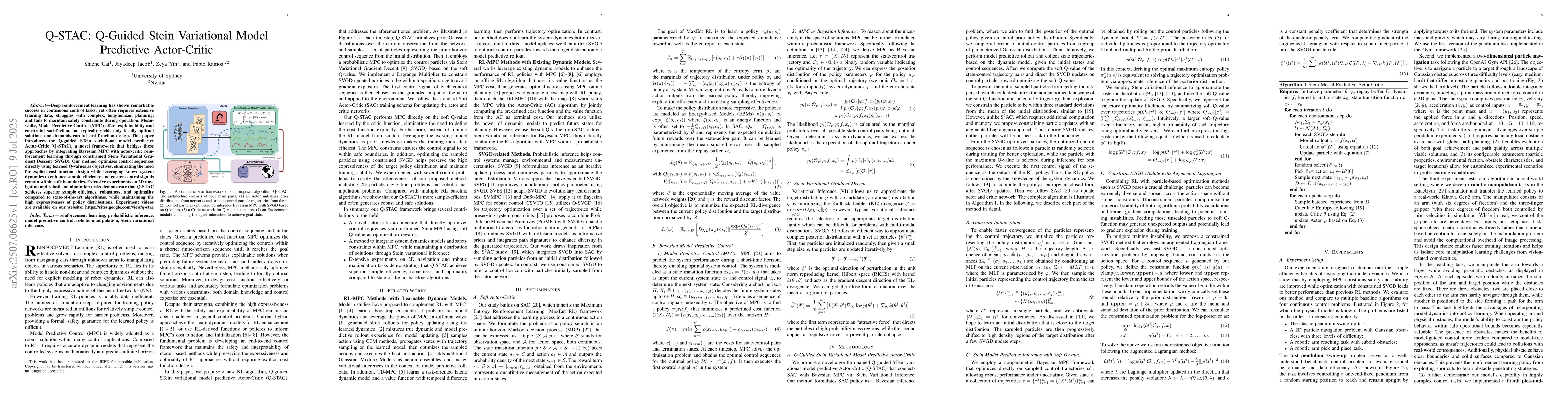 Thumbnail for Q-STAC: Q-Guided Stein Variational Model Predictive Actor-Critic