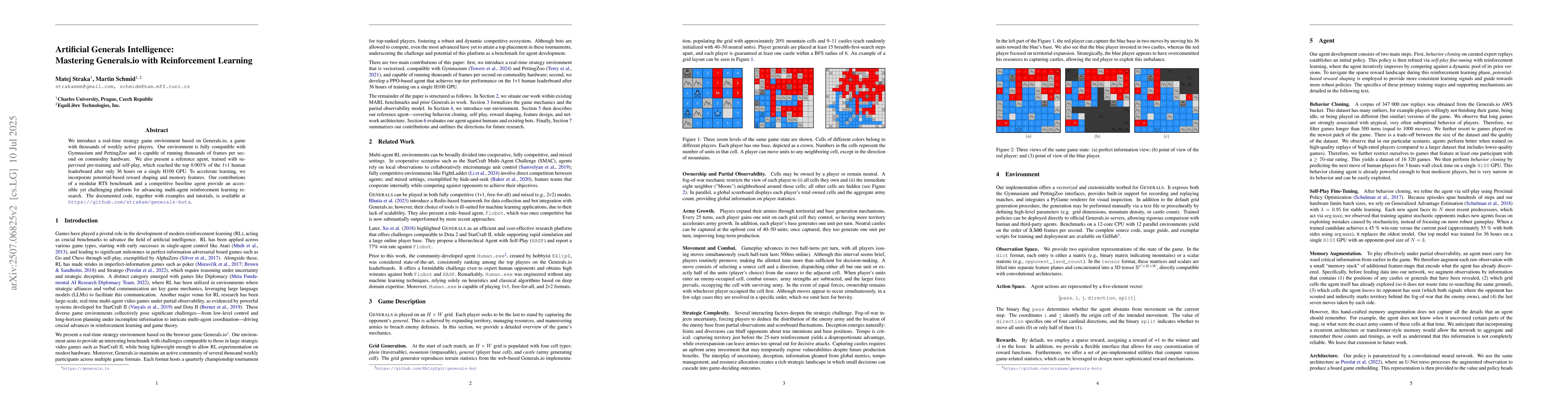 Thumbnail for Artificial Generals Intelligence: Mastering Generals.io with
  Reinforcement Learning