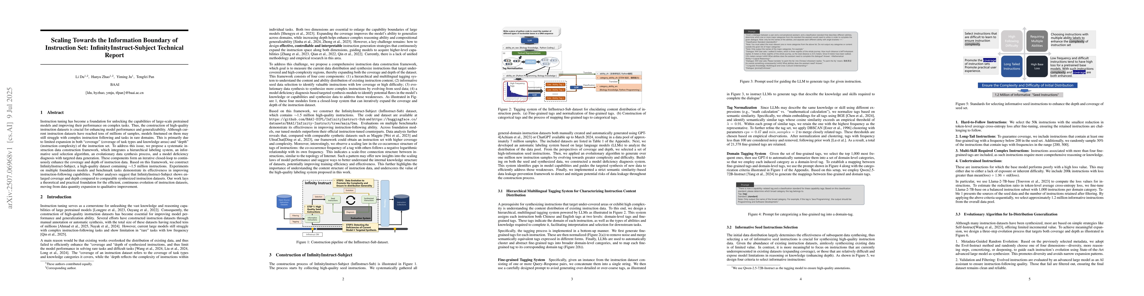 Thumbnail for Scaling Towards the Information Boundary of Instruction Set:
  InfinityInstruct-Subject Technical Report