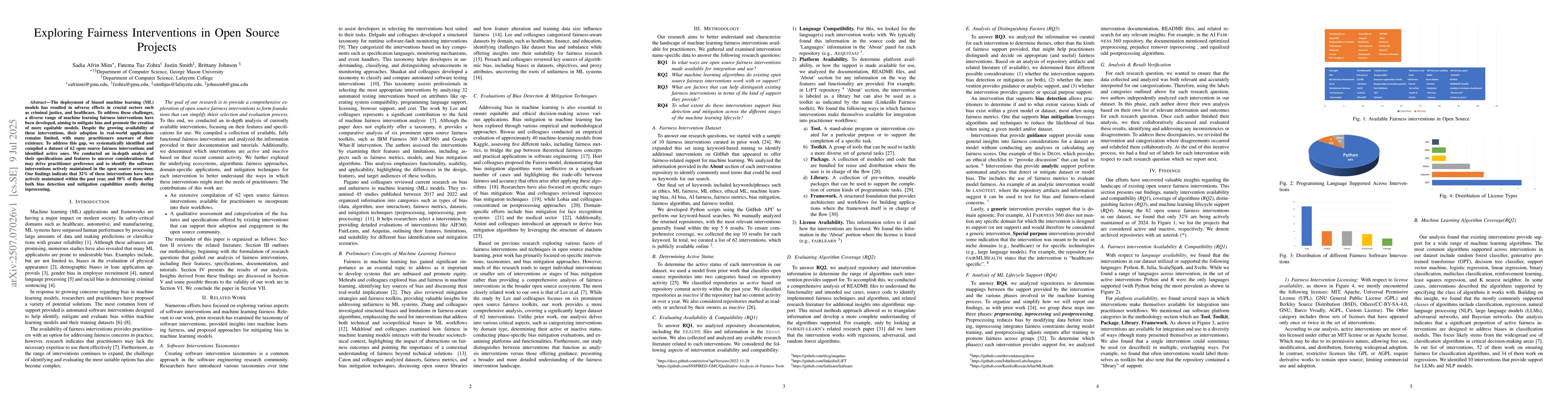 Thumbnail for Exploring Fairness Interventions in Open Source Projects