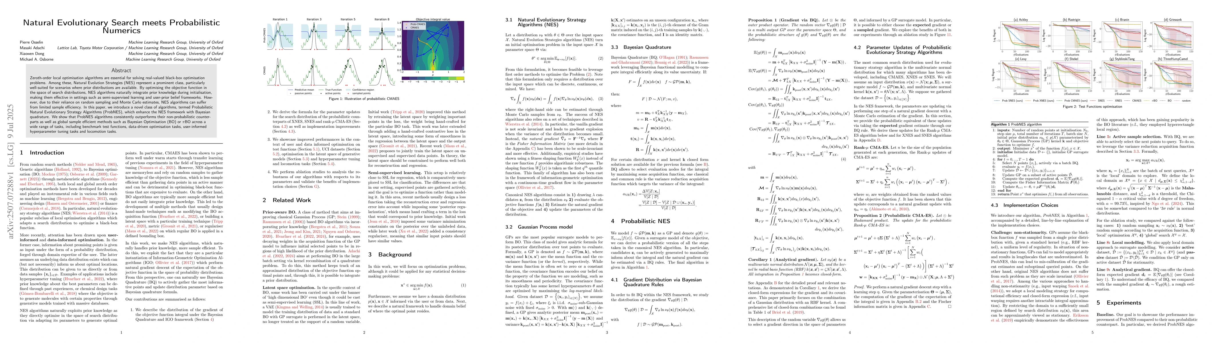 Thumbnail for Natural Evolutionary Search meets Probabilistic Numerics