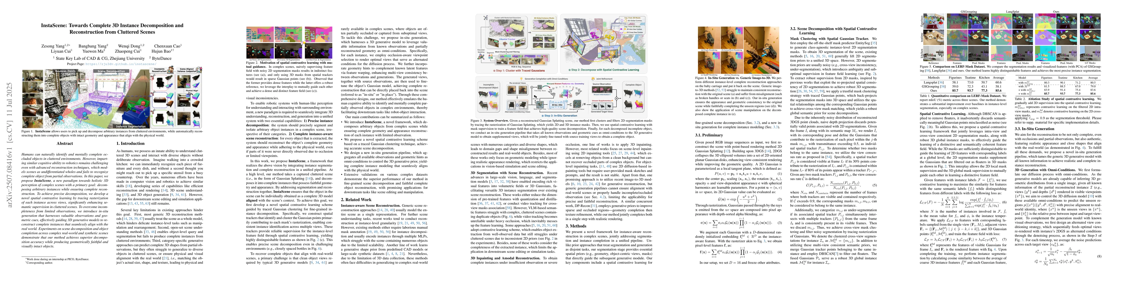 Thumbnail for InstaScene: Towards Complete 3D Instance Decomposition and
  Reconstruction from Cluttered Scenes