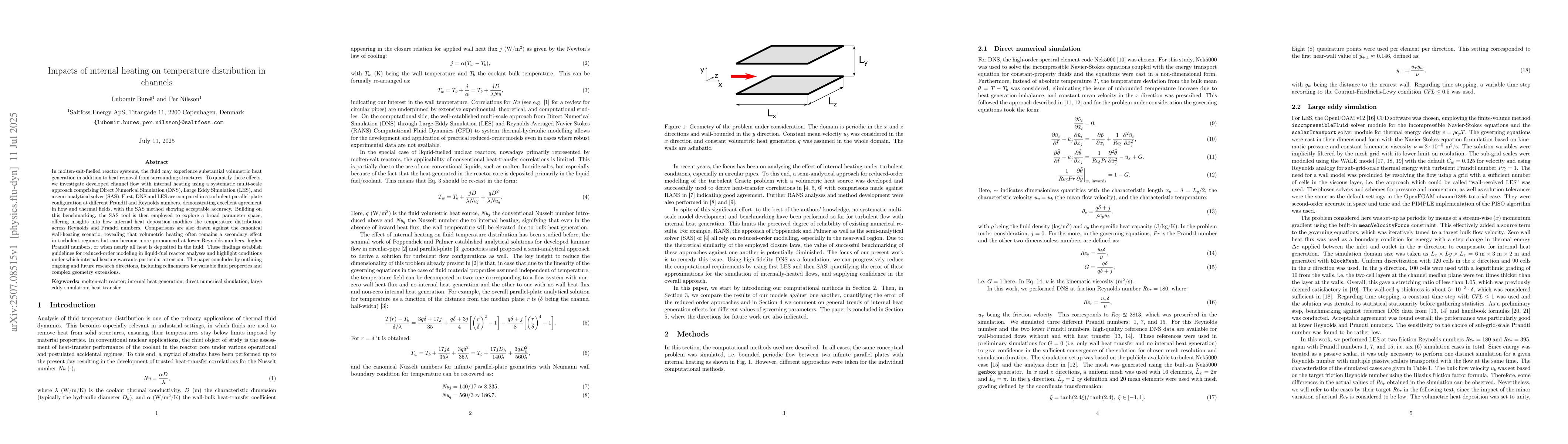 Thumbnail for Impacts of internal heating on temperature distribution in channels