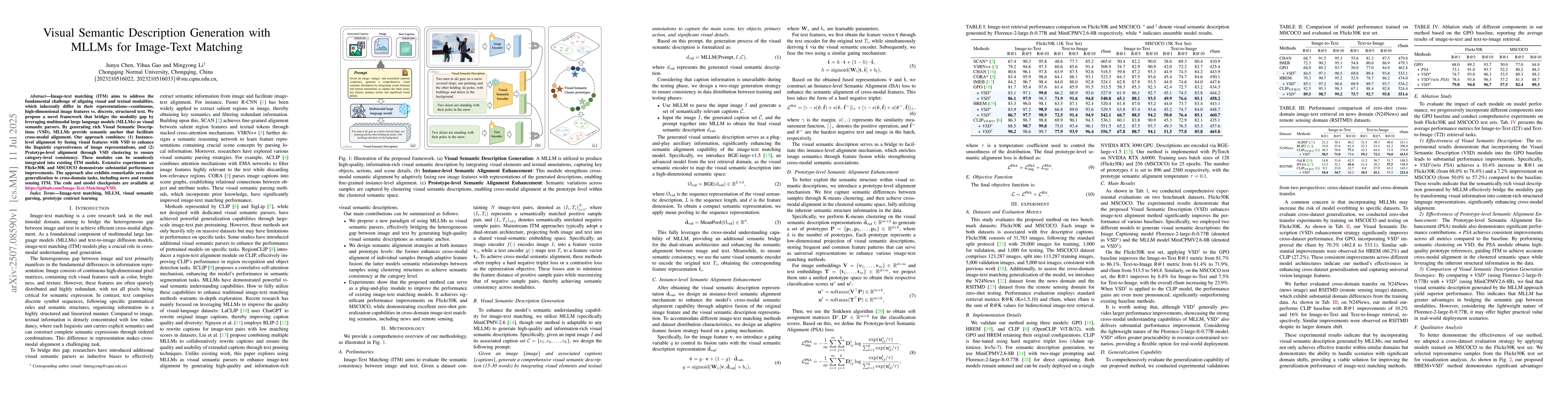 Thumbnail for Visual Semantic Description Generation with MLLMs for Image-Text
  Matching