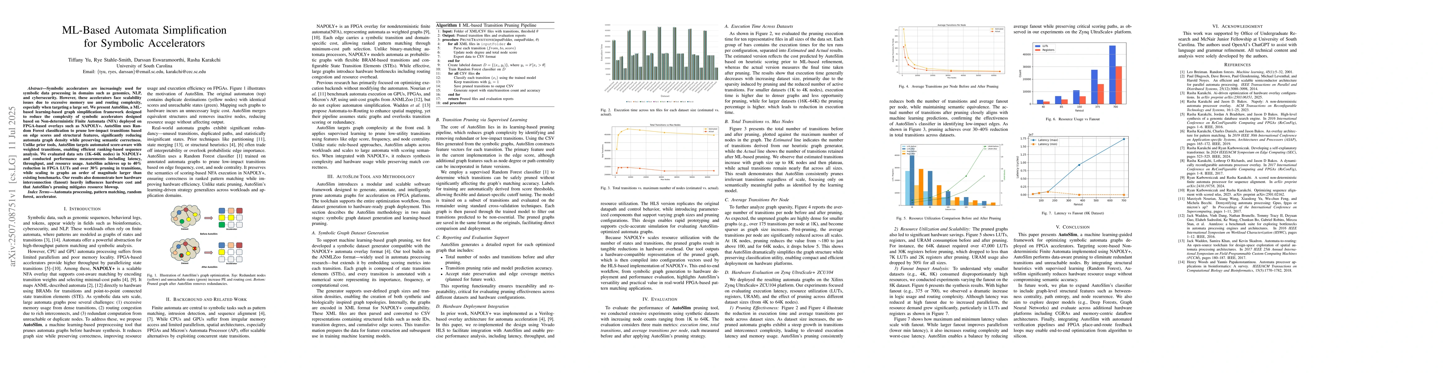Thumbnail for ML-Based Automata Simplification for Symbolic Accelerators