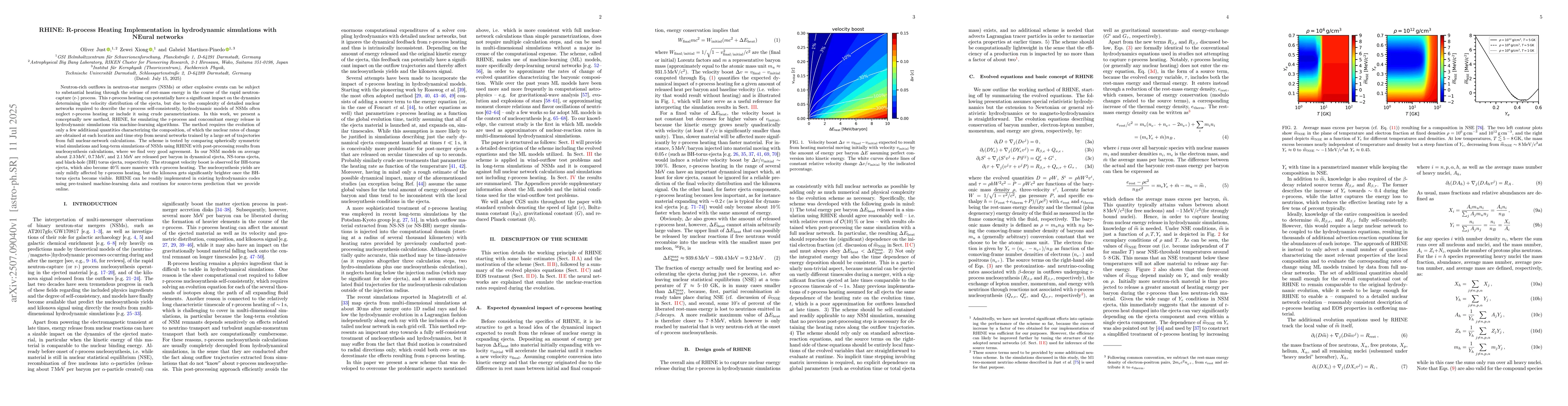 Thumbnail for RHINE: R-process Heating Implementation in hydrodynamic simulations with
  NEural networks