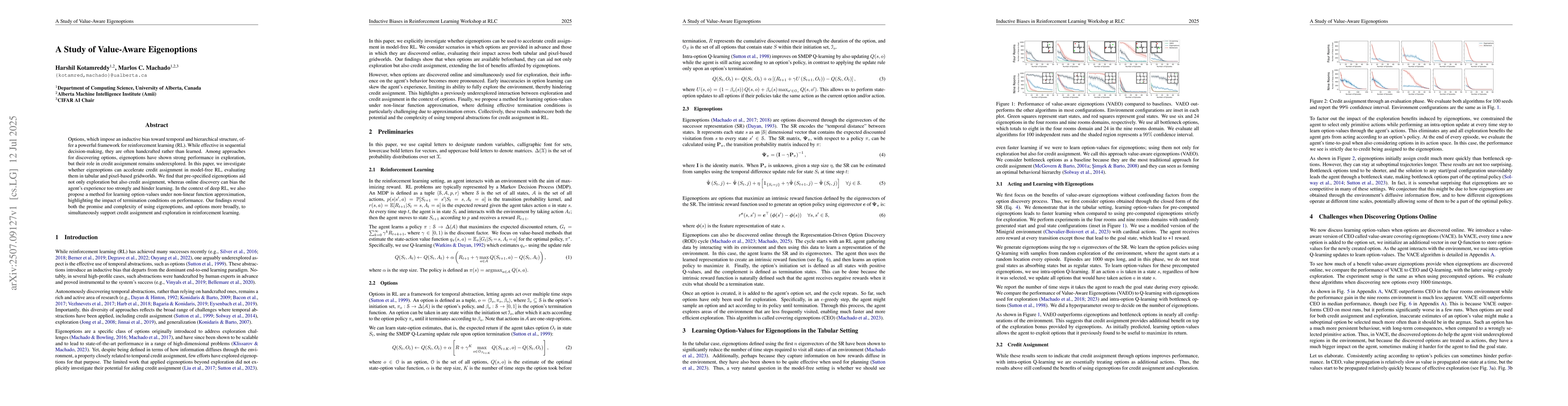 Thumbnail for A Study of Value-Aware Eigenoptions