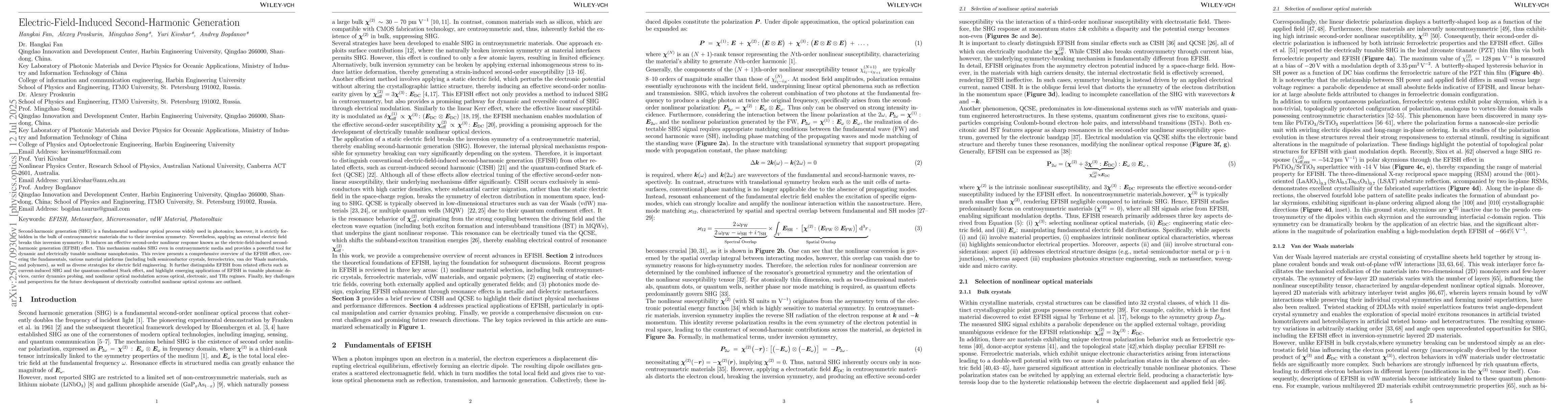 Thumbnail for Electric-Field-Induced Second-Harmonic Generation