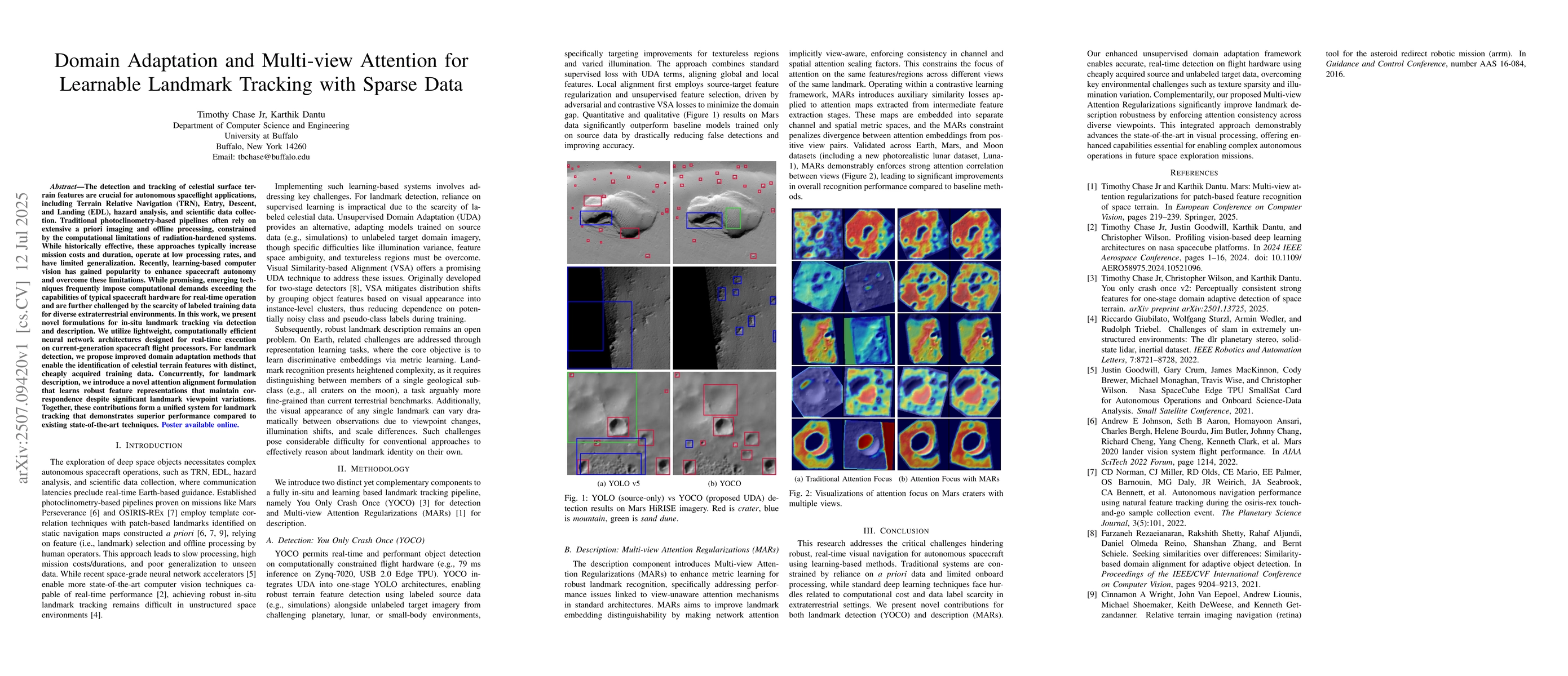 Thumbnail for Domain Adaptation and Multi-view Attention for Learnable Landmark
  Tracking with Sparse Data