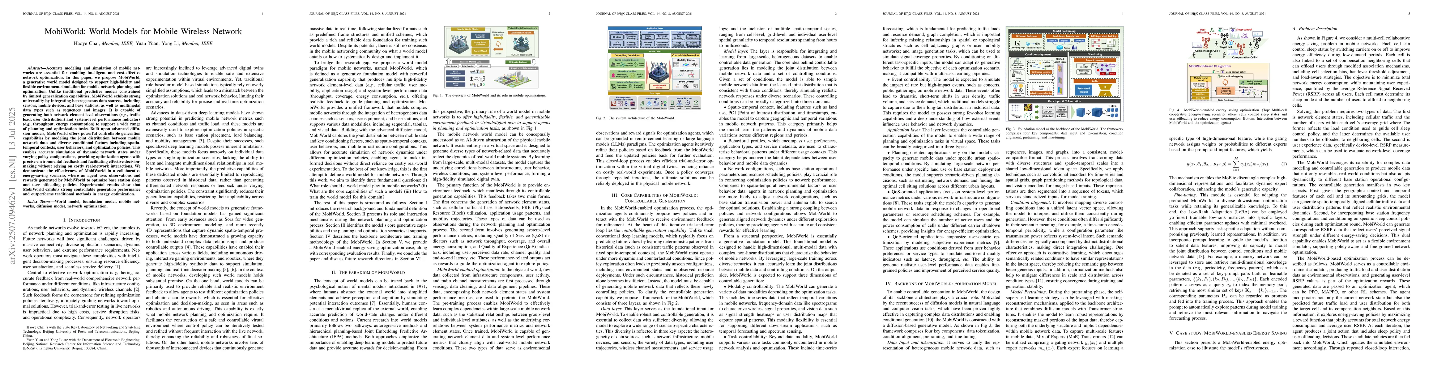Thumbnail for MobiWorld: World Models for Mobile Wireless Network