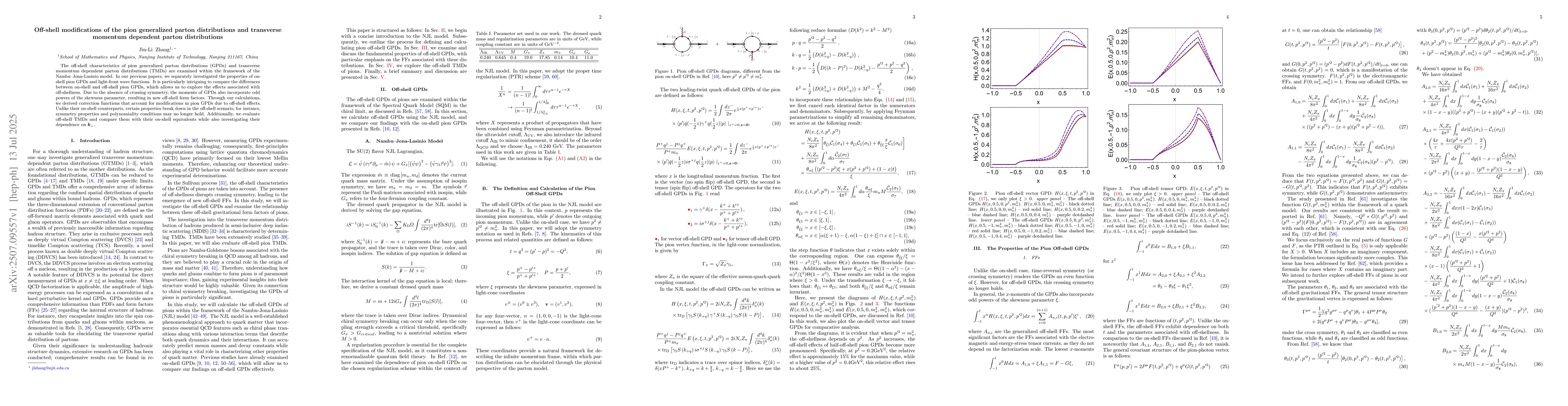 Thumbnail for Off-shell modifications of the pion generalized parton distributions and
  transverse momentum dependent parton distributions