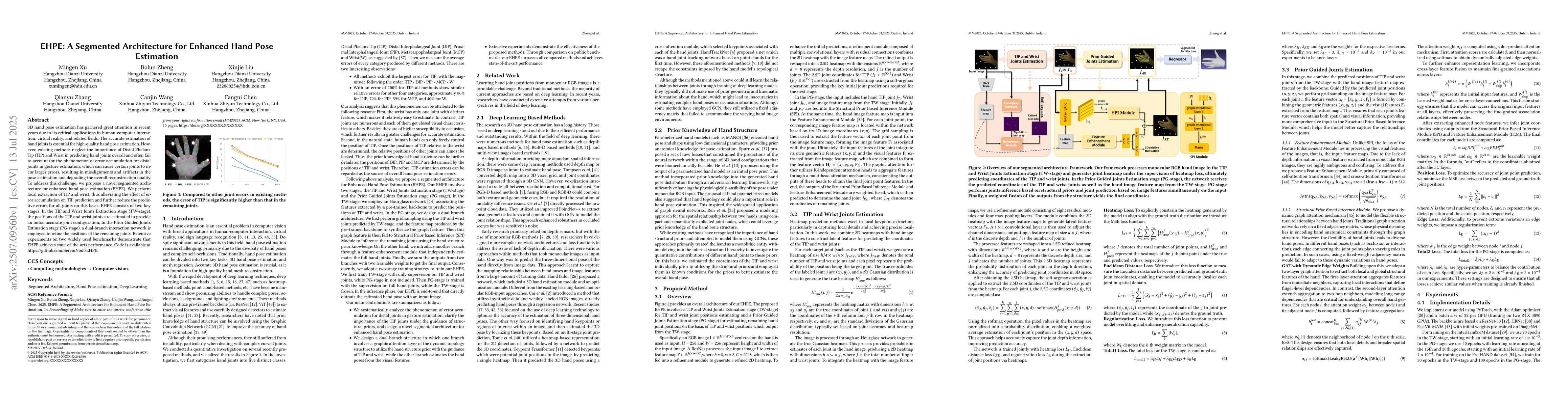 Thumbnail for EHPE: A Segmented Architecture for Enhanced Hand Pose Estimation
