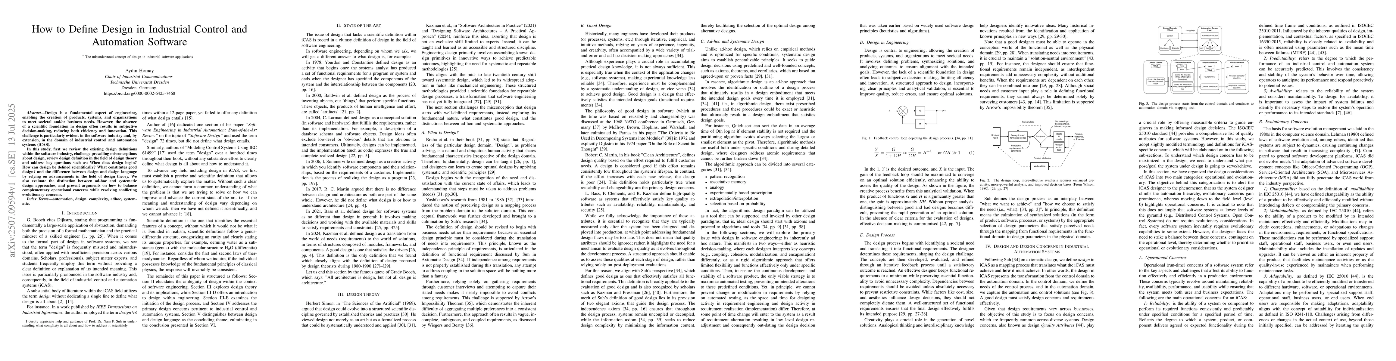 Thumbnail for How to Define Design in Industrial Control and Automation Software