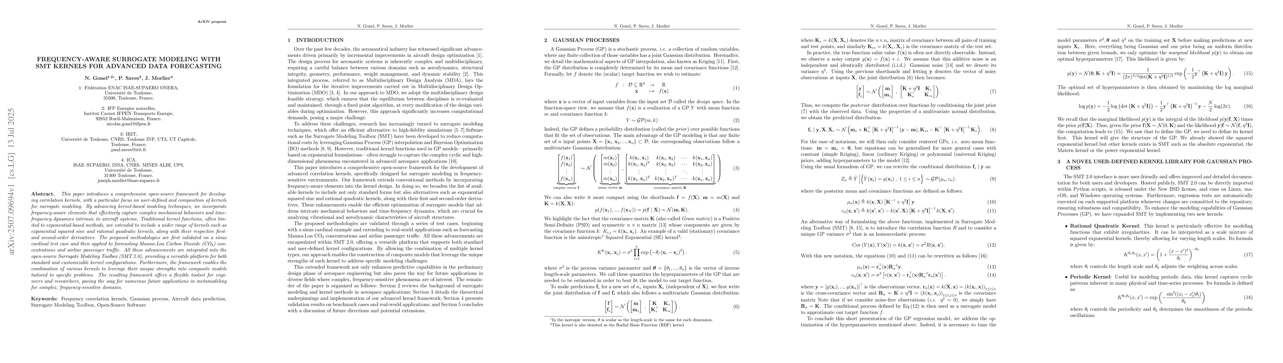 Thumbnail for Frequency-aware Surrogate Modeling With SMT Kernels For Advanced Data
  Forecasting