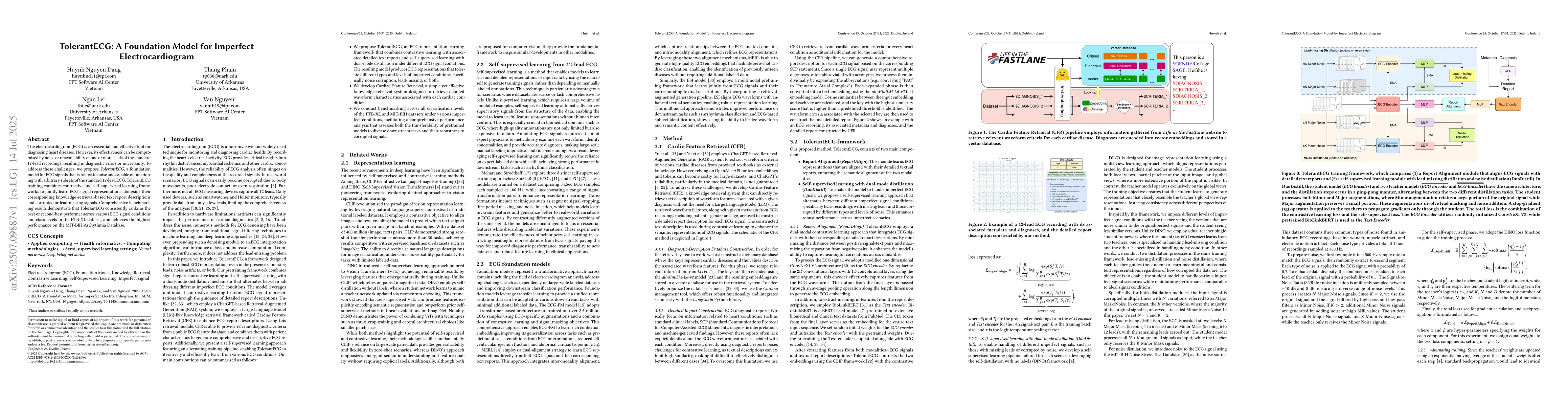 Thumbnail for TolerantECG: A Foundation Model for Imperfect Electrocardiogram