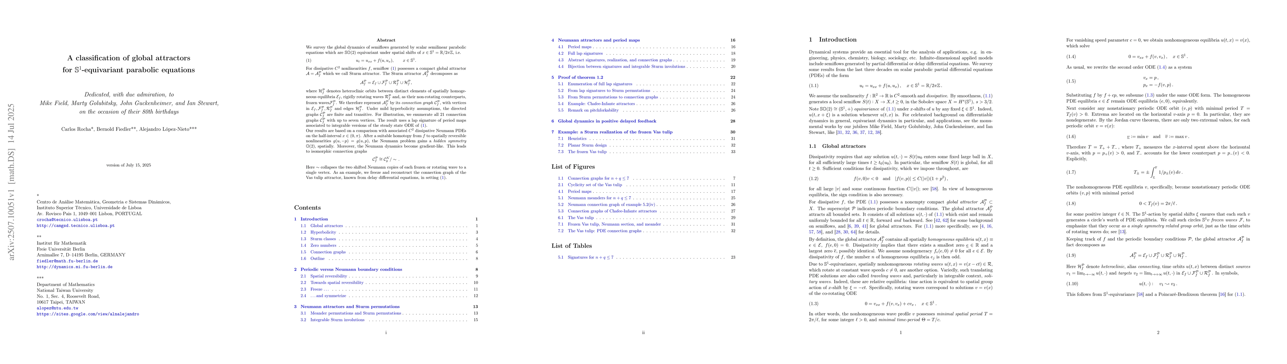 Thumbnail for A classification of global attractors for $\mathbb{S}^1$-equivariant
  parabolic equations