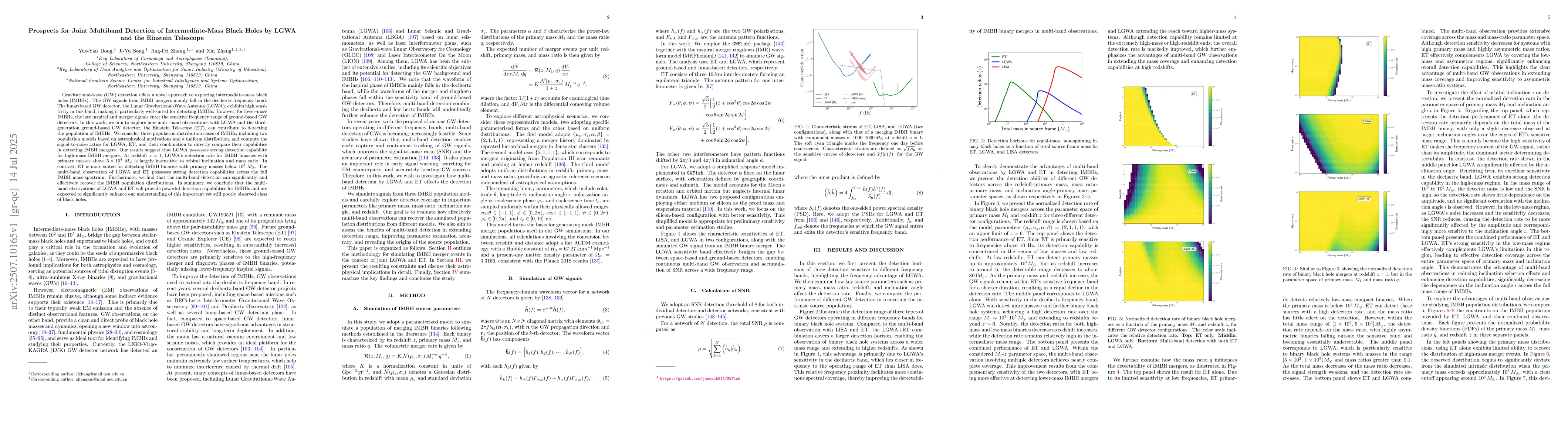 Thumbnail for Prospects for Joint Multiband Detection of Intermediate-Mass Black Holes
  by LGWA and the Einstein Telescope