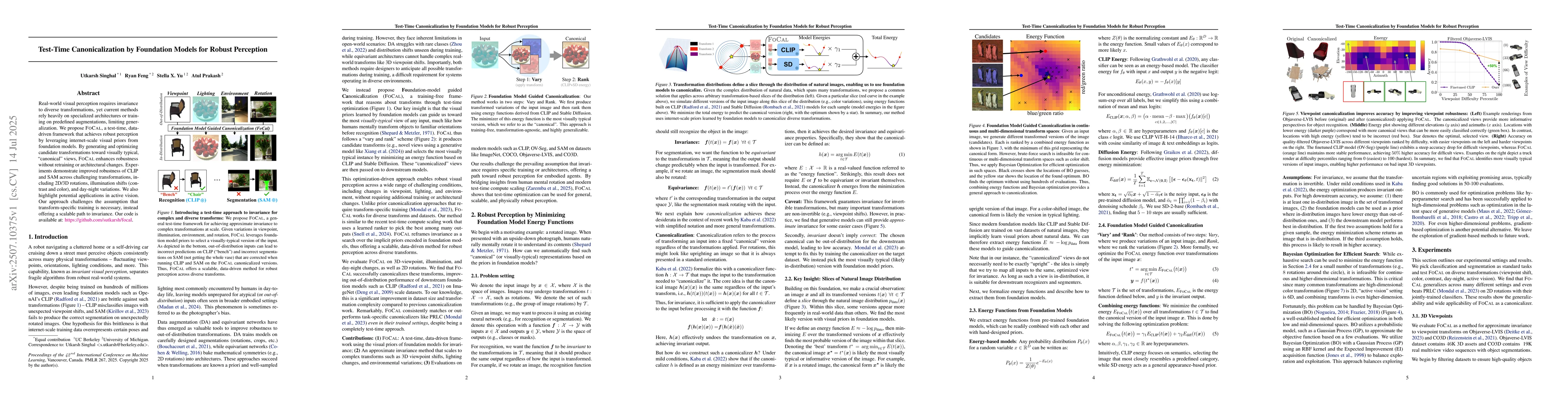 Thumbnail for Test-Time Canonicalization by Foundation Models for Robust Perception