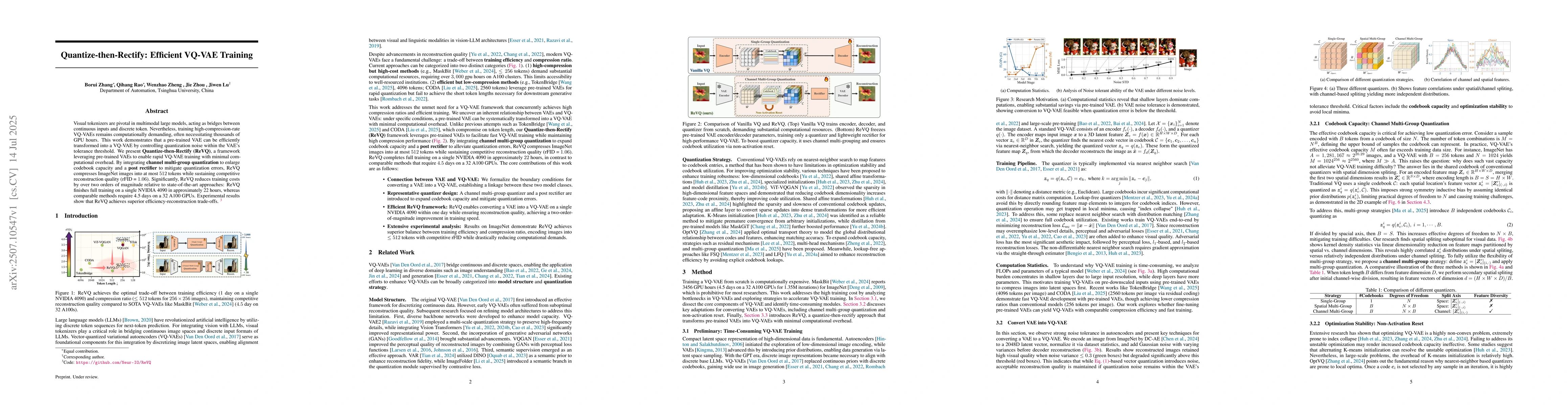Thumbnail for Quantize-then-Rectify: Efficient VQ-VAE Training