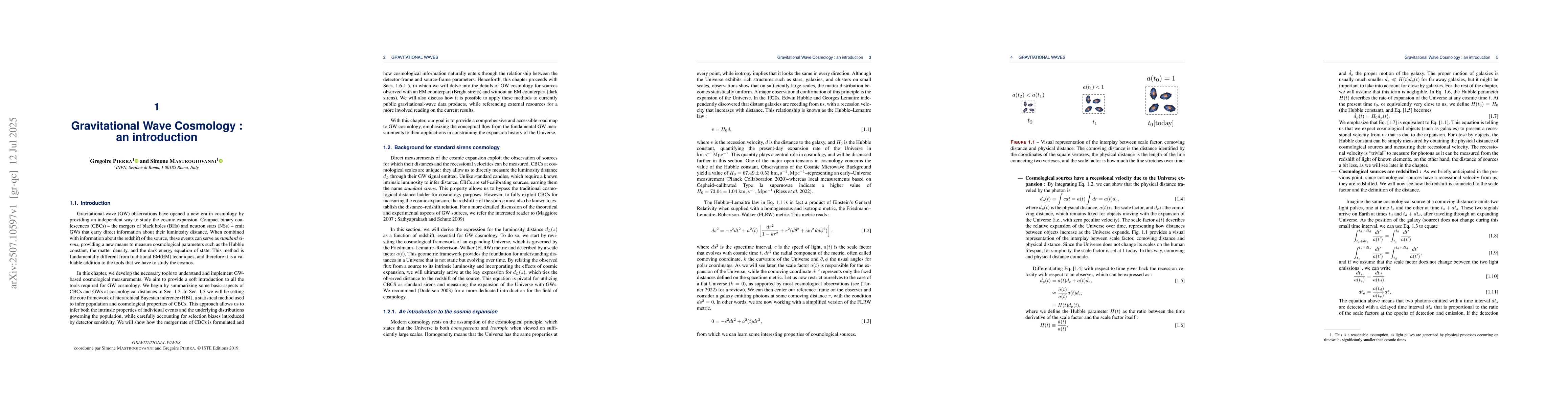 Thumbnail for Gravitational wave cosmology : an introduction