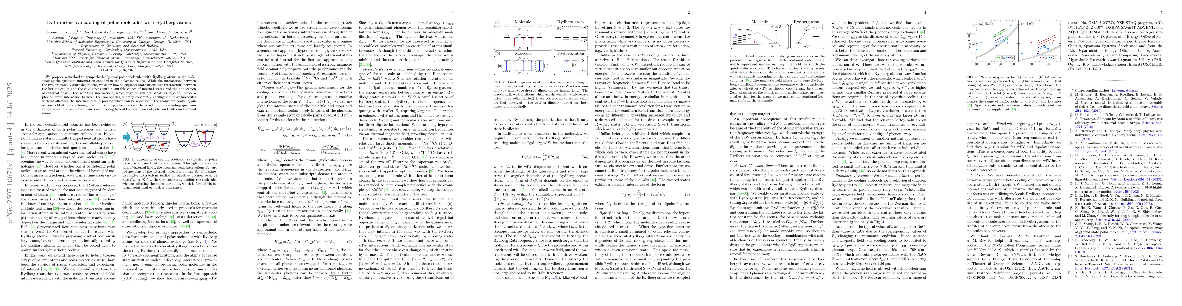 Thumbnail for Data-insenstive cooling of polar molecules with Rydberg atoms
