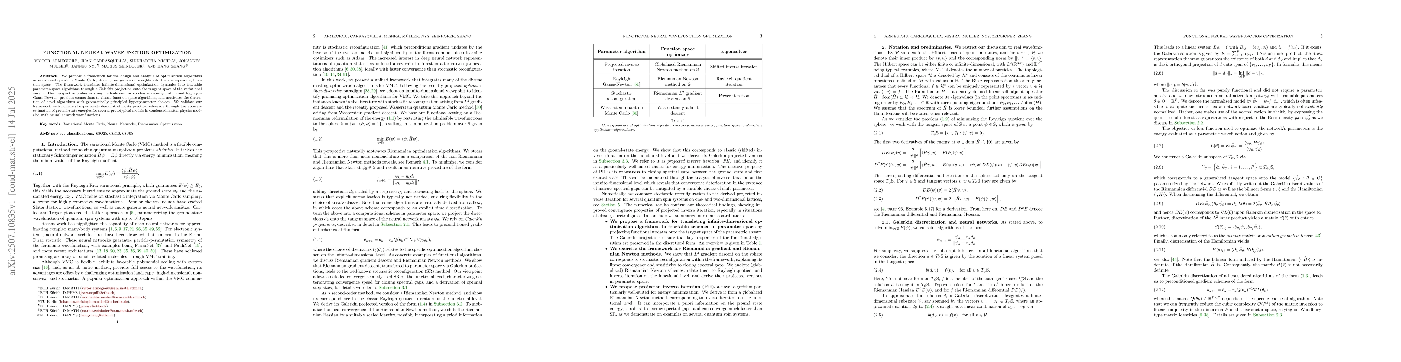 Thumbnail for Functional Neural Wavefunction Optimization