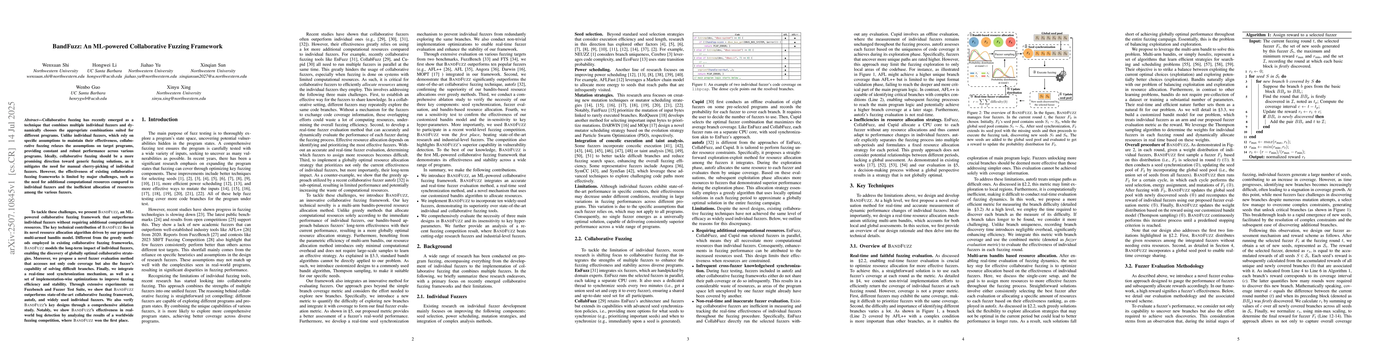 Thumbnail for BandFuzz: An ML-powered Collaborative Fuzzing Framework