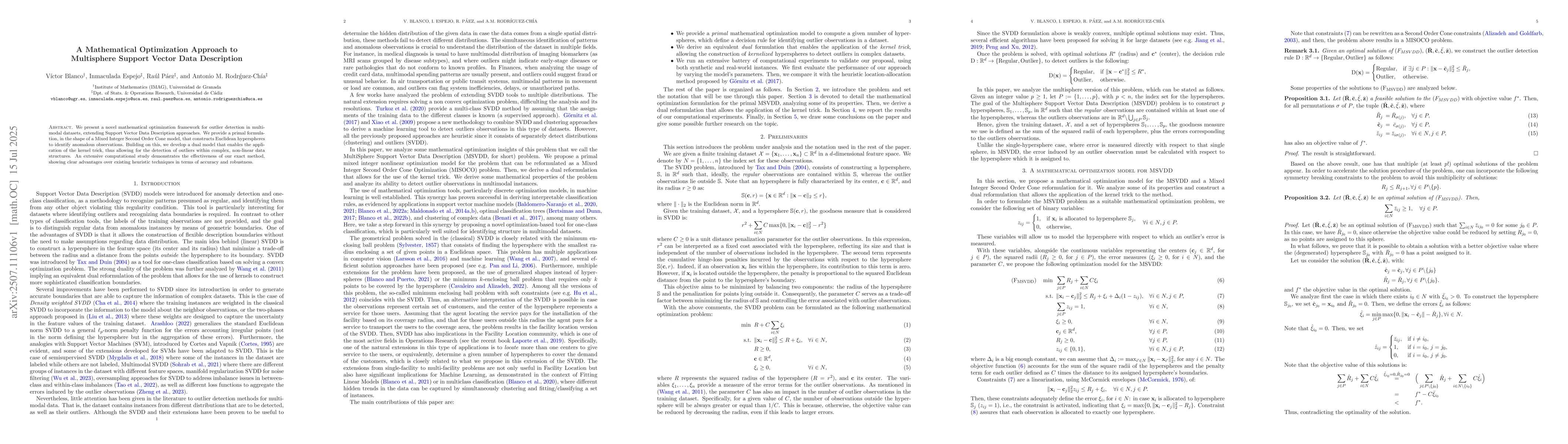 Thumbnail for A Mathematical Optimization Approach to Multisphere Support Vector Data
  Description