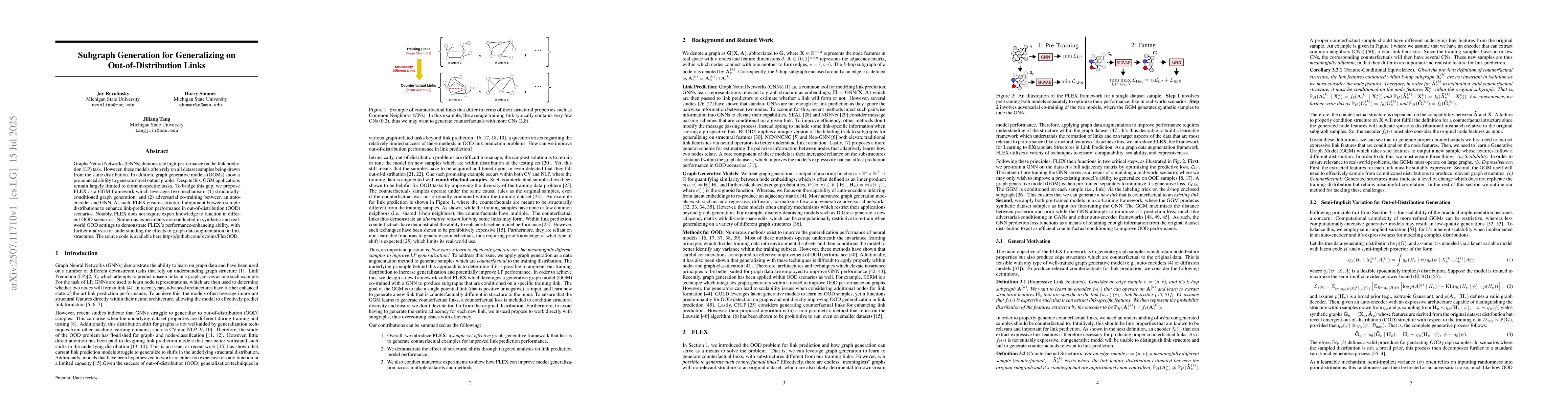 Thumbnail for Subgraph Generation for Generalizing on Out-of-Distribution Links