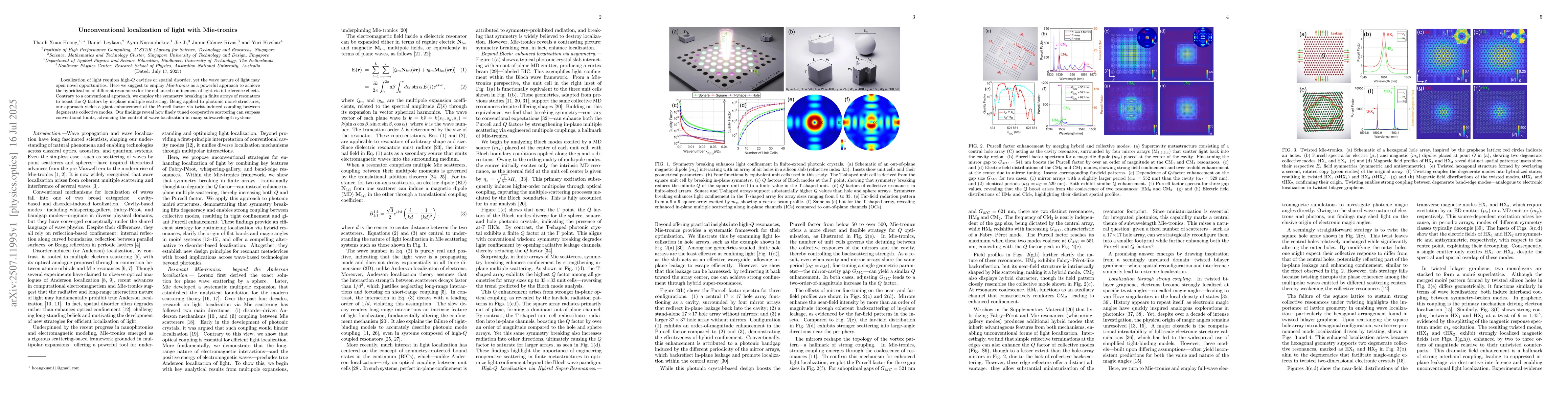 Thumbnail for Unconventional localization of light with Mie-tronics
