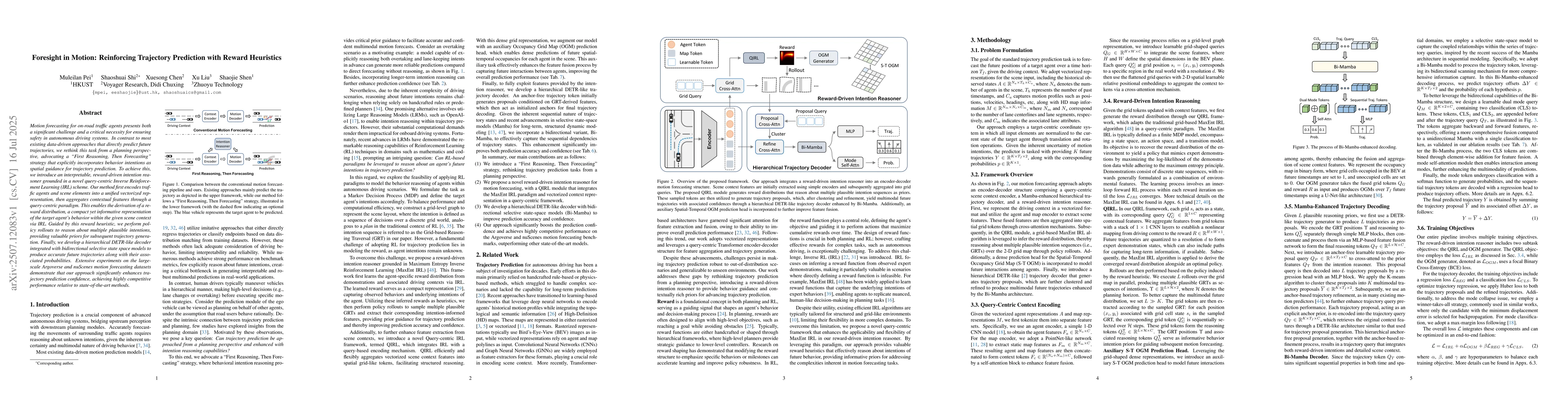 Thumbnail for Foresight in Motion: Reinforcing Trajectory Prediction with Reward
  Heuristics