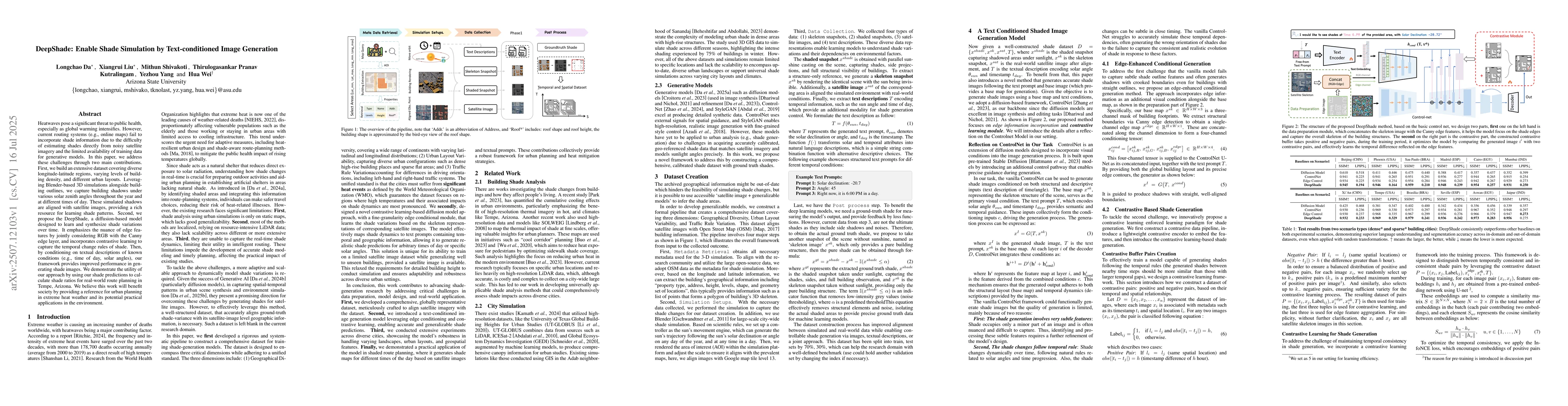 Thumbnail for DeepShade: Enable Shade Simulation by Text-conditioned Image Generation