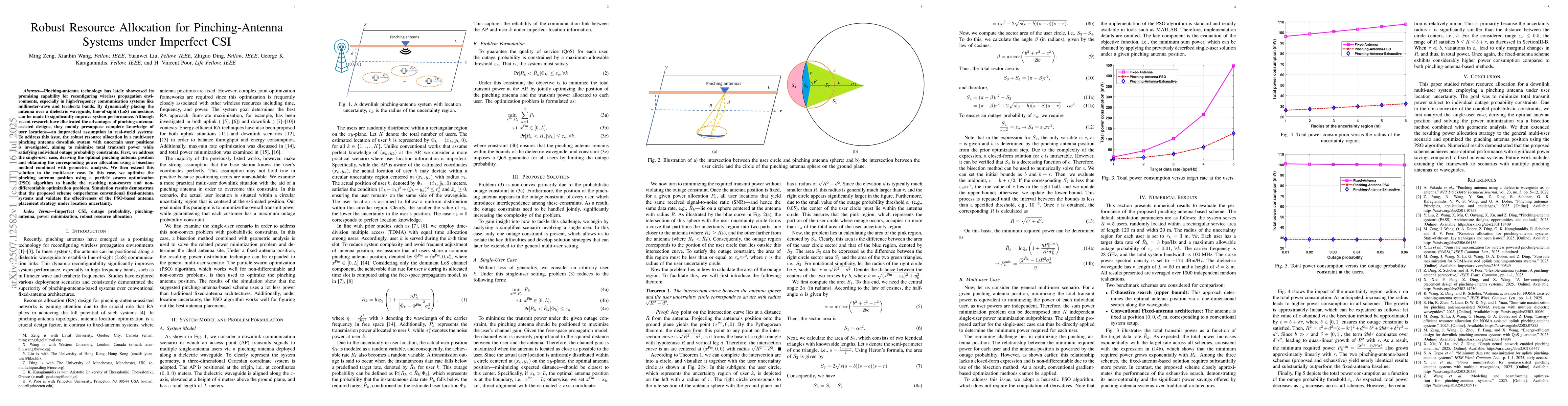 Thumbnail for Robust Resource Allocation for Pinching-Antenna Systems under Imperfect
  CSI