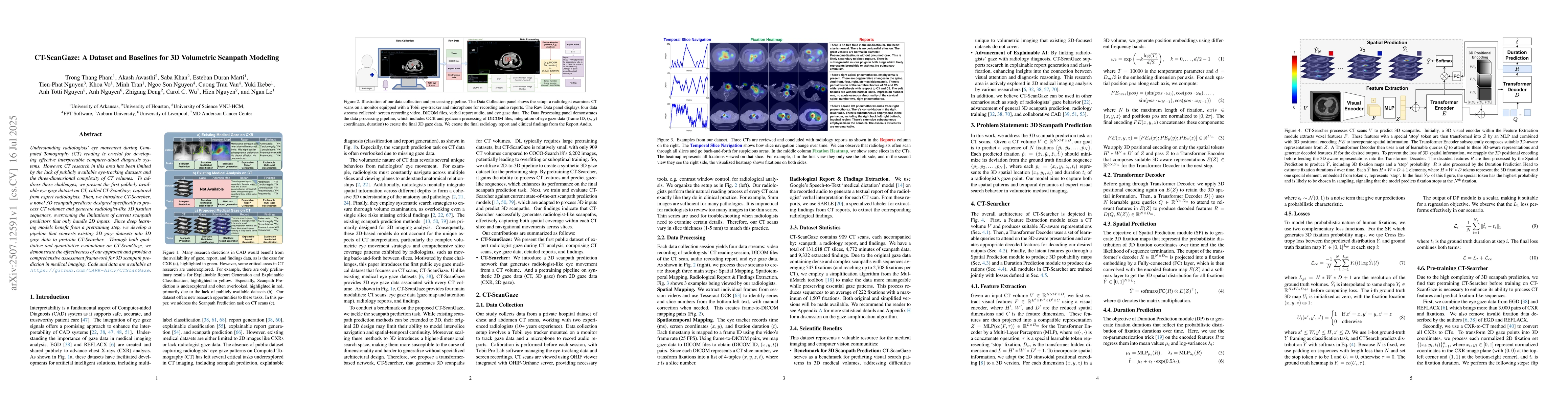 Thumbnail for CT-ScanGaze: A Dataset and Baselines for 3D Volumetric Scanpath Modeling