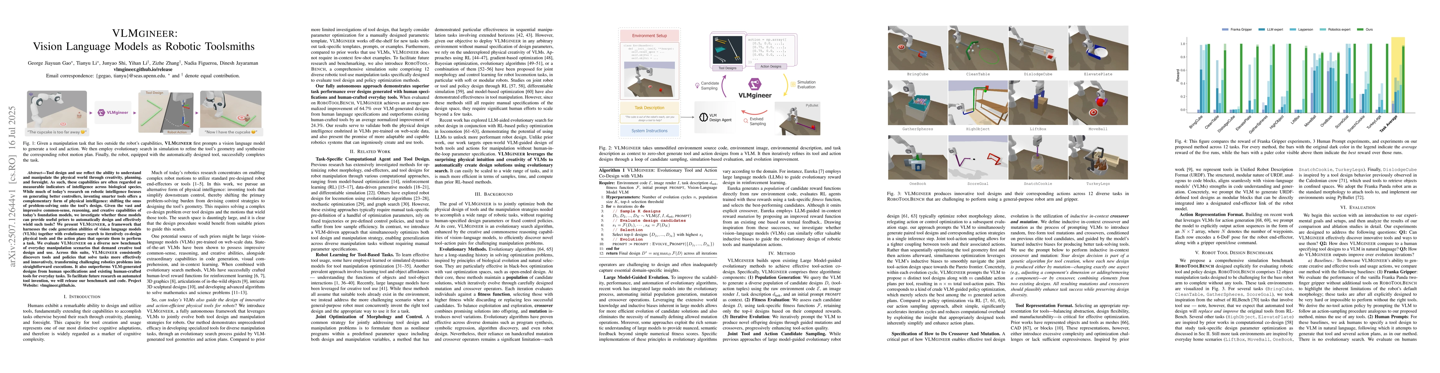Thumbnail for VLMgineer: Vision Language Models as Robotic Toolsmiths