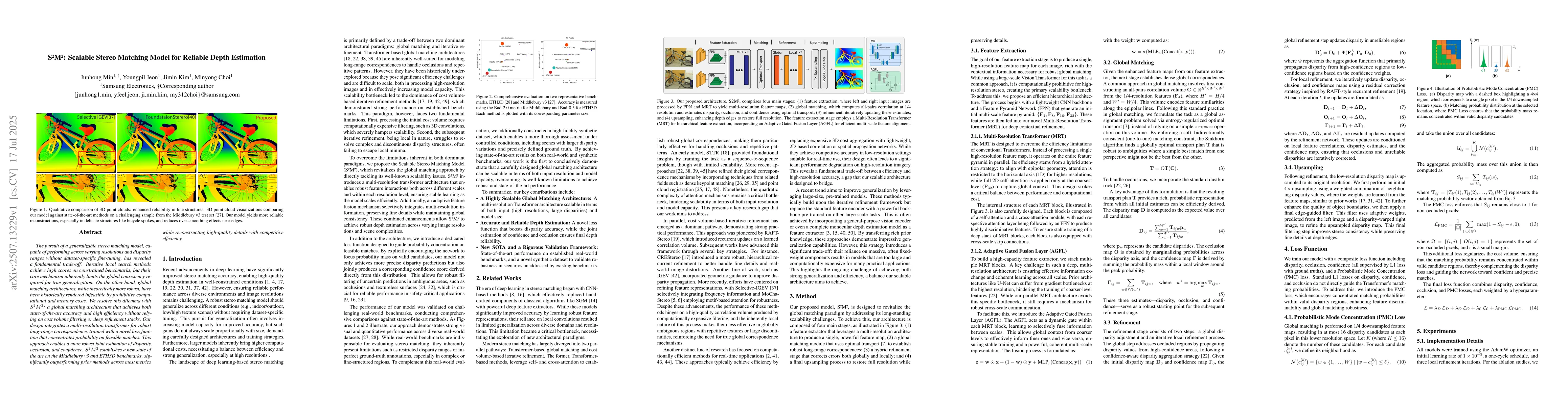 Thumbnail for $S^2M^2$: Scalable Stereo Matching Model for Reliable Depth Estimation