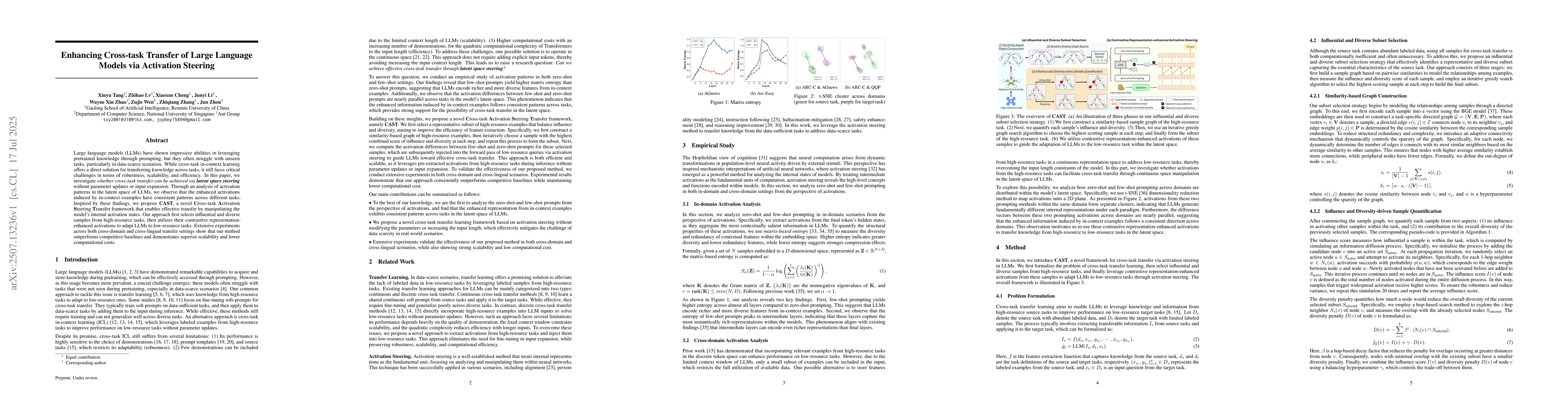 Thumbnail for Enhancing Cross-task Transfer of Large Language Models via Activation
  Steering